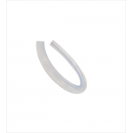 Silicone foley catheter with grooves